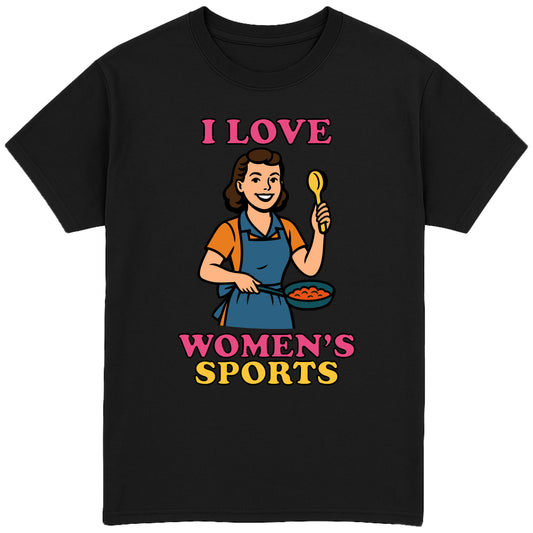 I Love Women's Sports (V2) T-Shirt