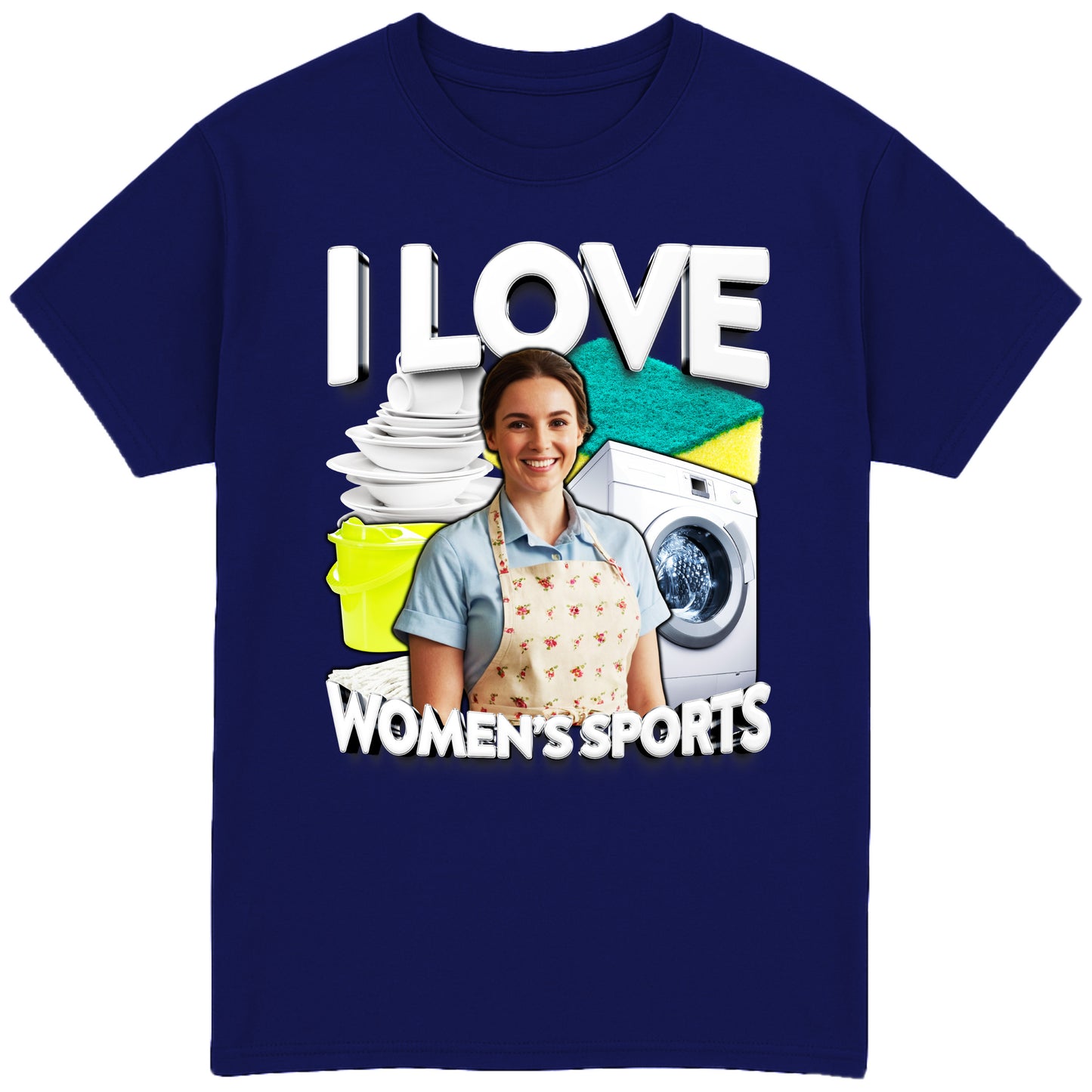 I Love Womens Sports T-Shirt