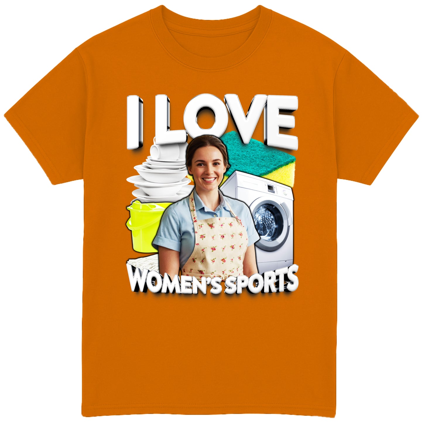 I Love Womens Sports T-Shirt