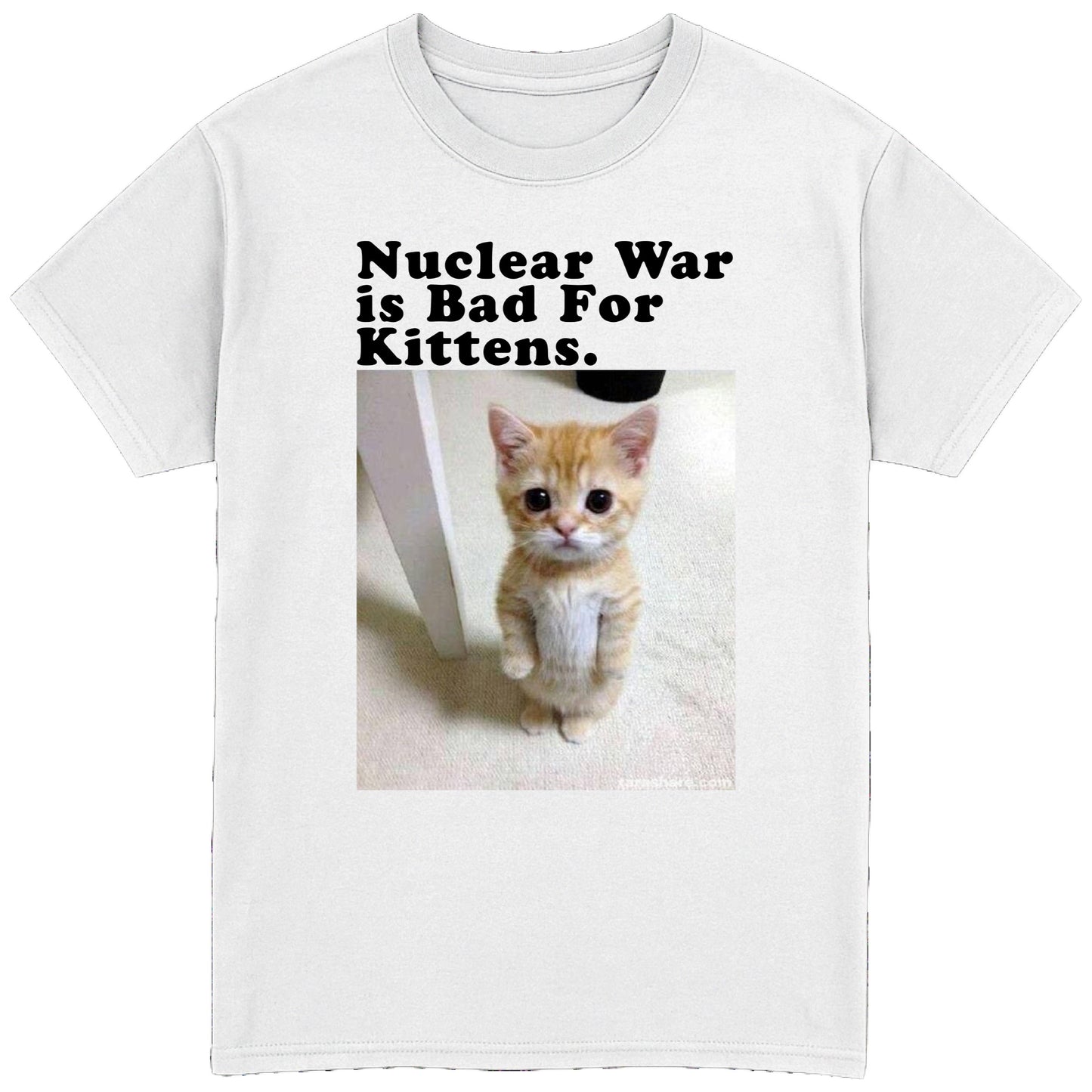 Nuclear War Is Bad For Kittens T-Shirt