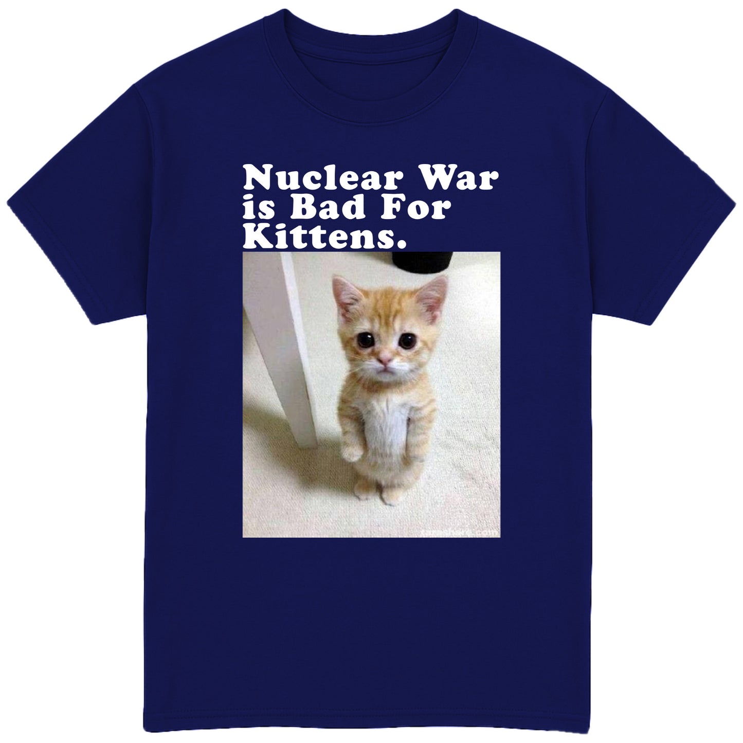 Nuclear War Is Bad For Kittens T-Shirt