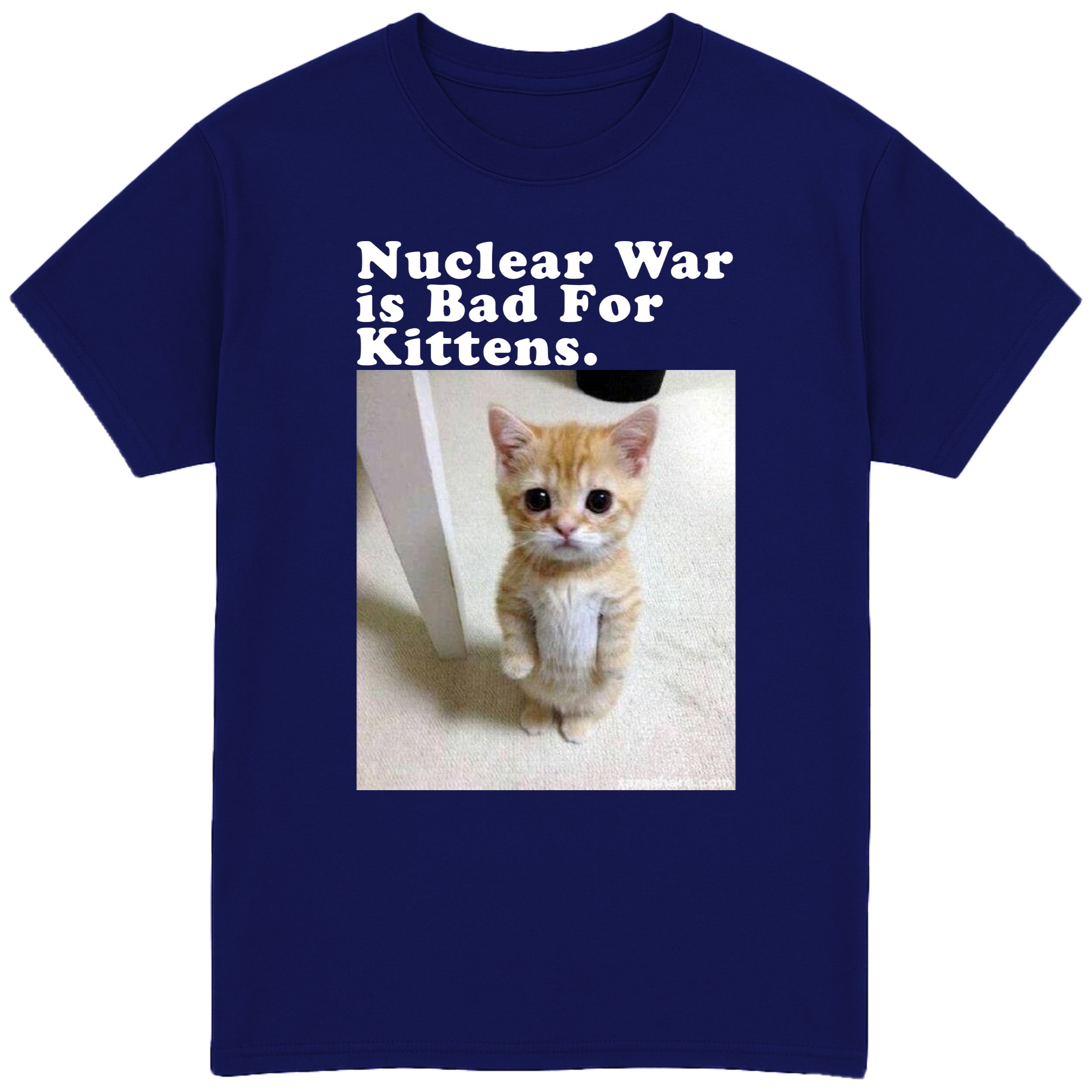 Nuclear War Is Bad For Kittens T-Shirt