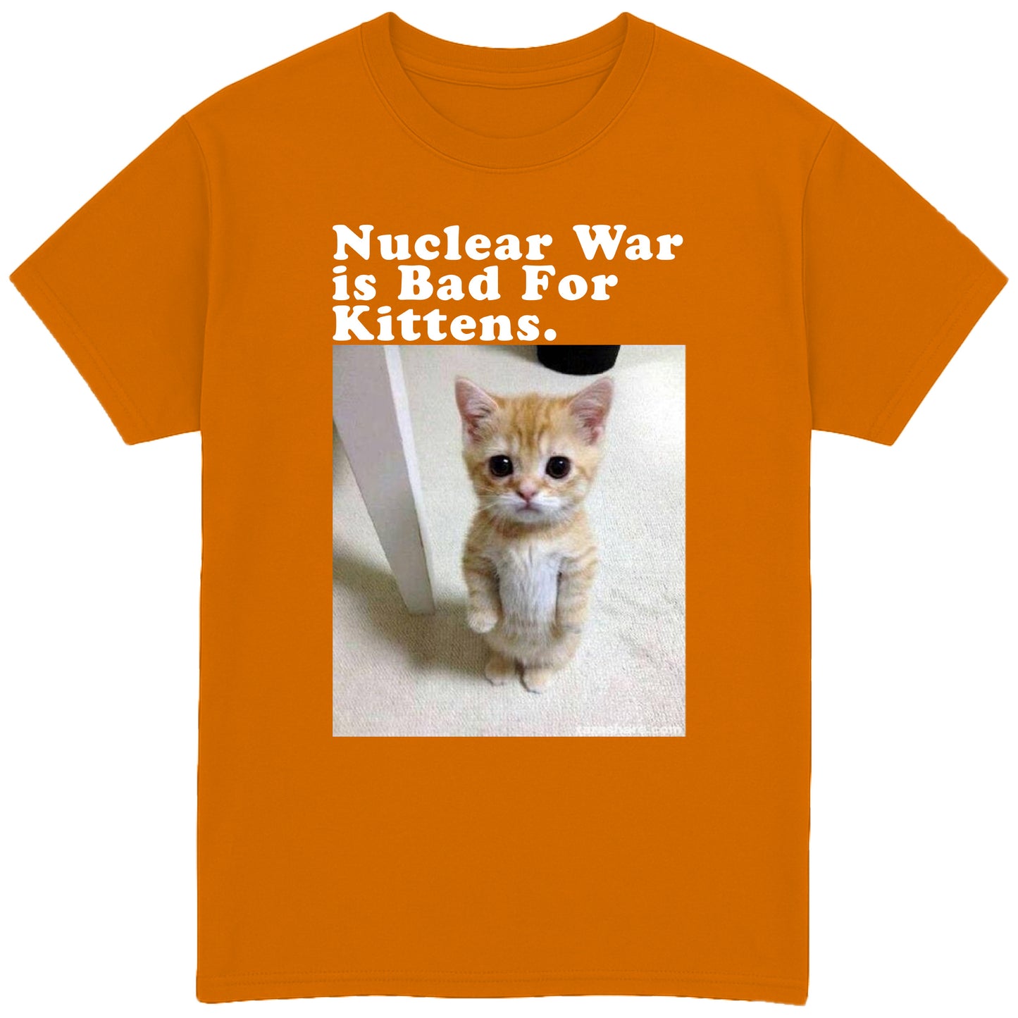 Nuclear War Is Bad For Kittens T-Shirt