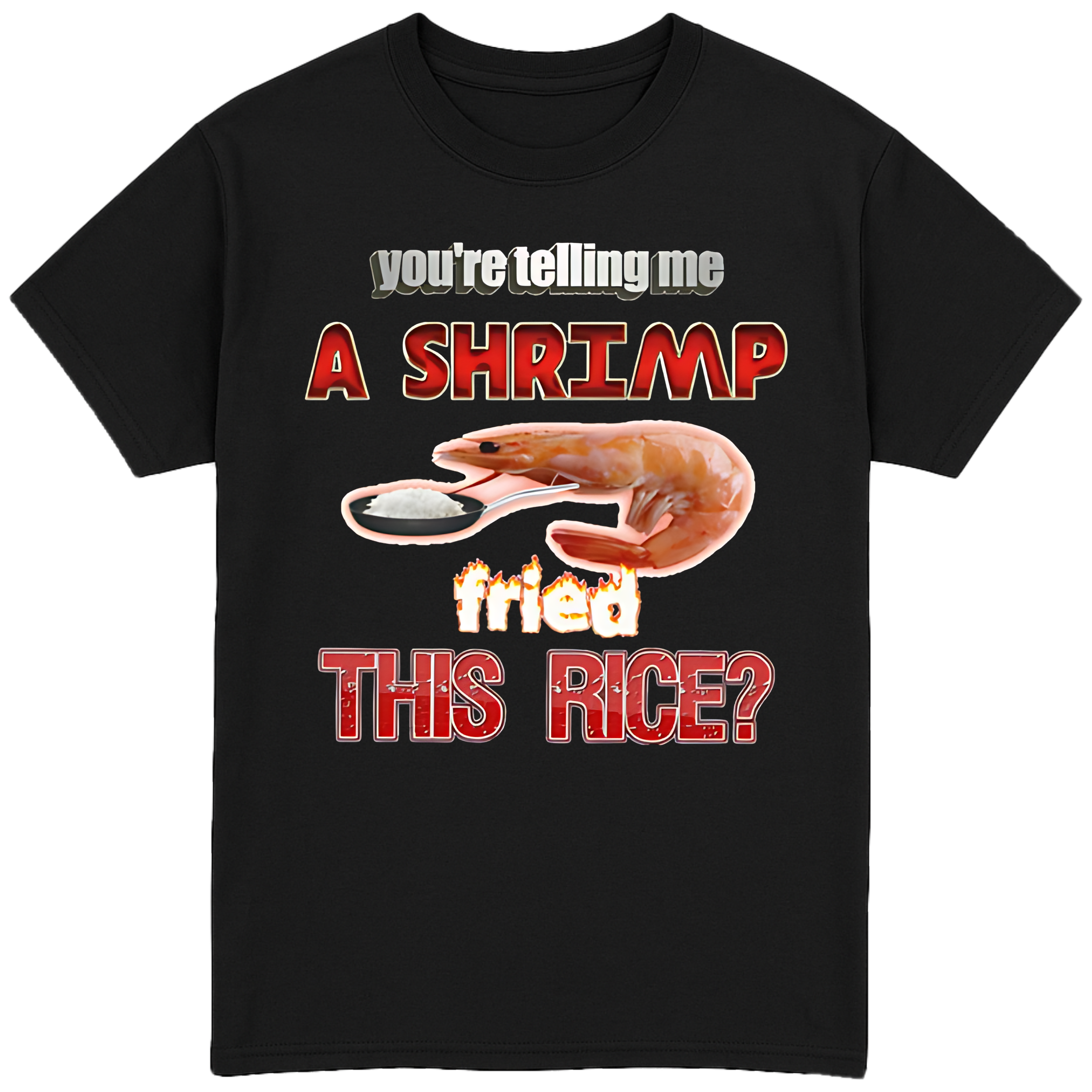 You're Telling Me A Shrimp Fried The Rice? T-Shirt