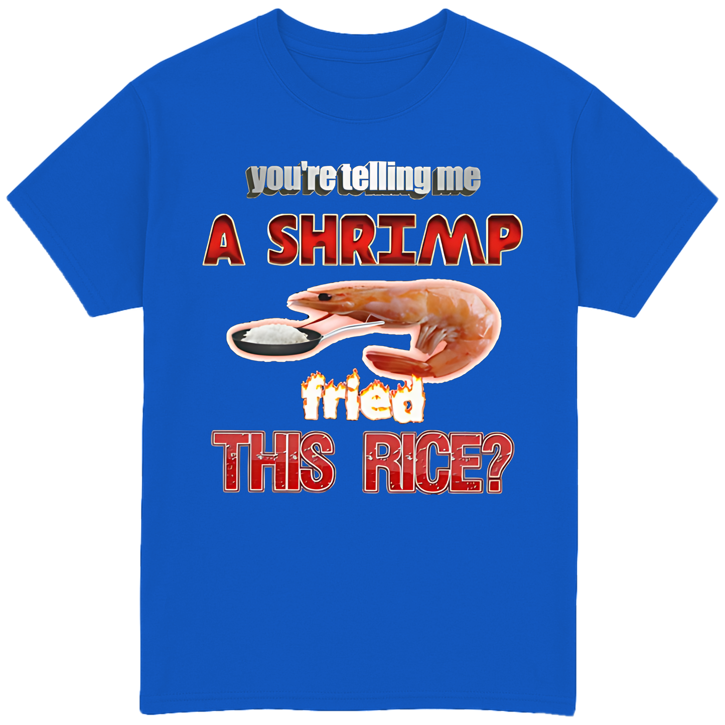 You're Telling Me A Shrimp Fried The Rice? T-Shirt