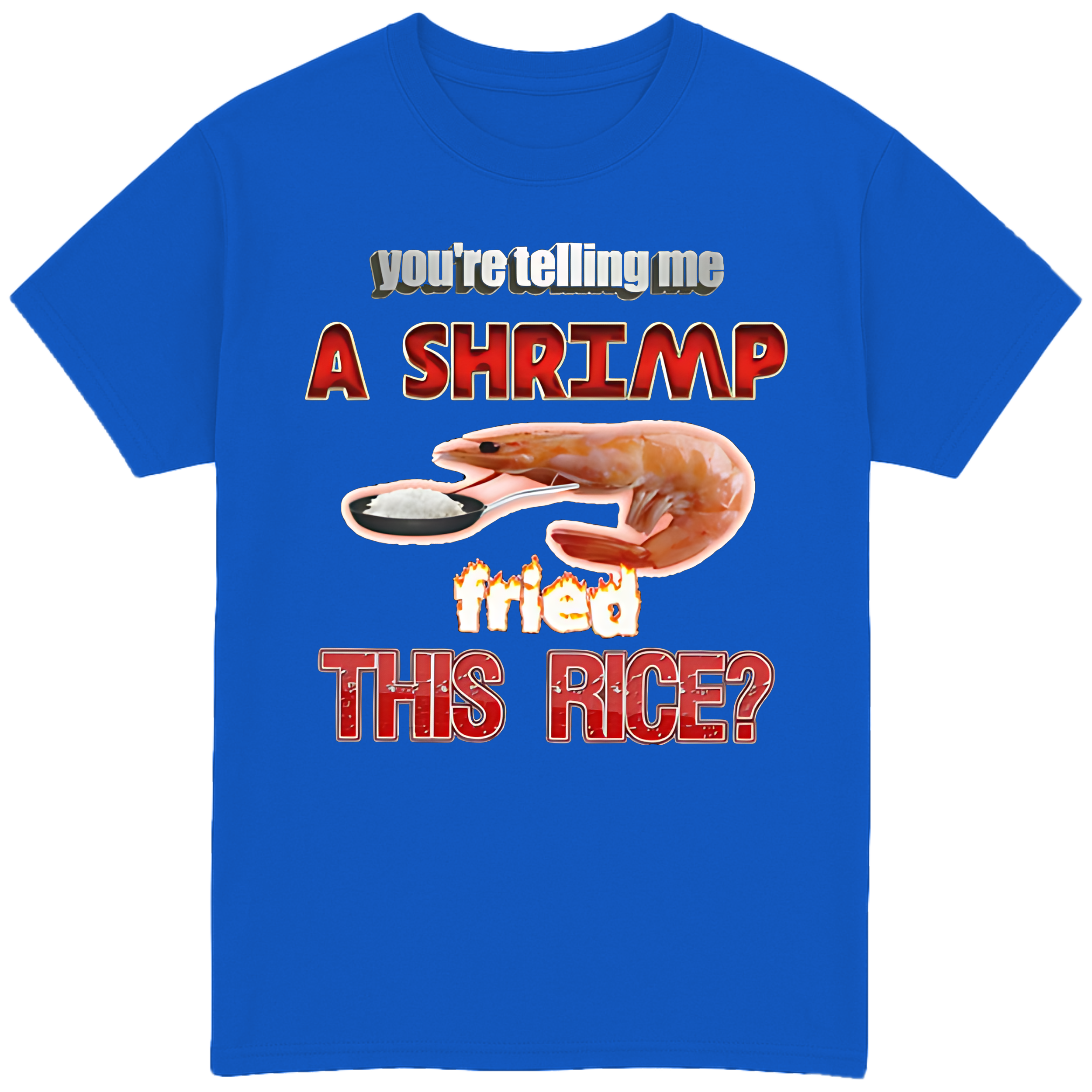 You're Telling Me A Shrimp Fried The Rice? T-Shirt