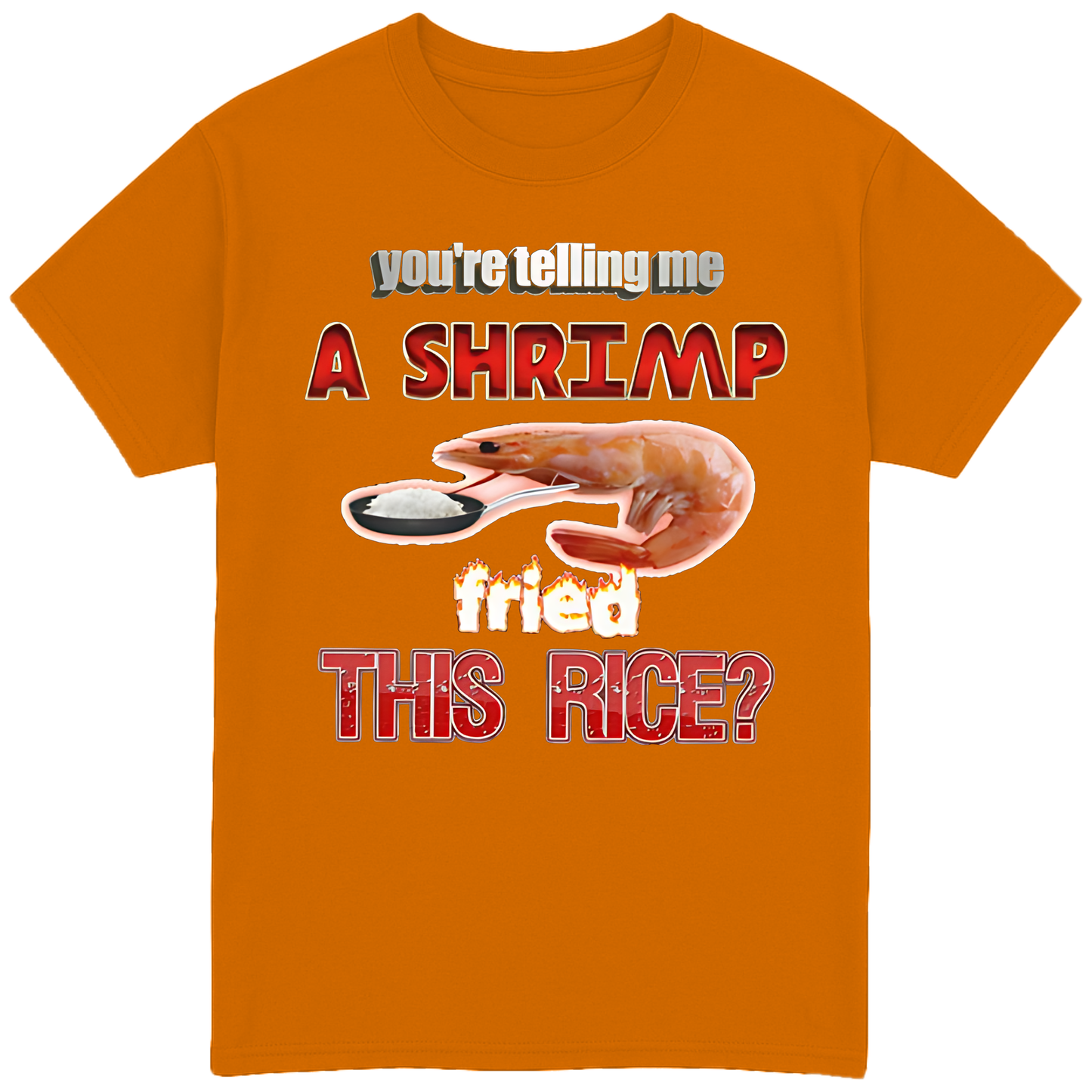 You're Telling Me A Shrimp Fried The Rice? T-Shirt