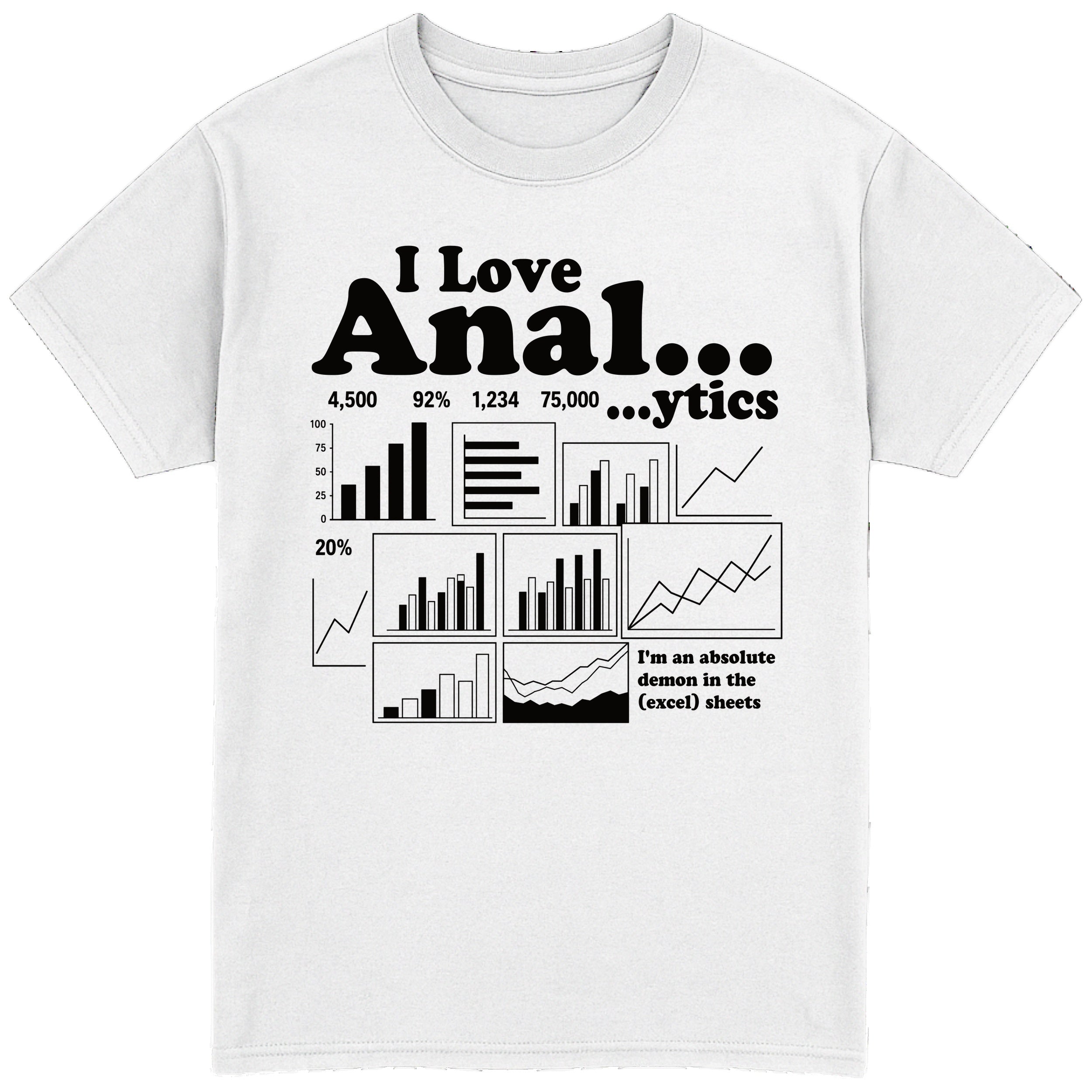 I Love Analytics T-Shirt