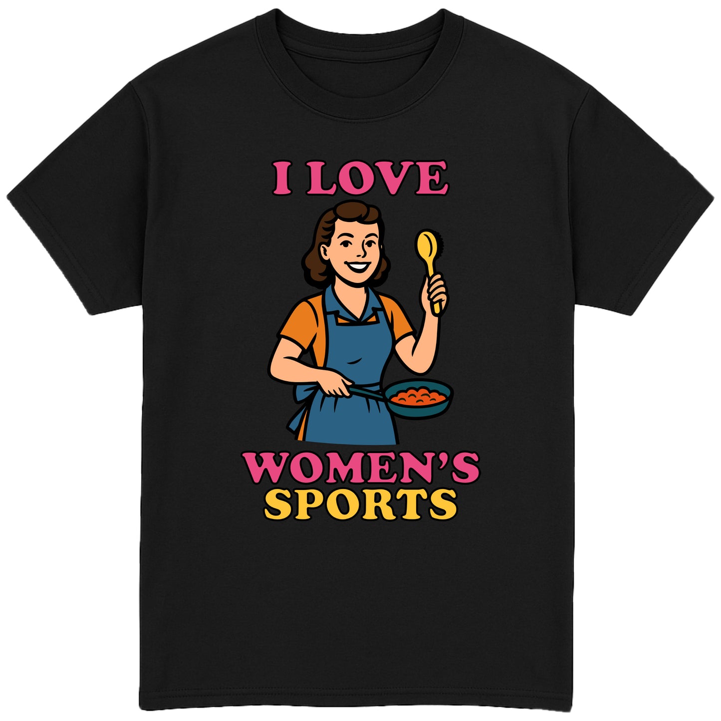I Love Women's Sports (V2) T-Shirt