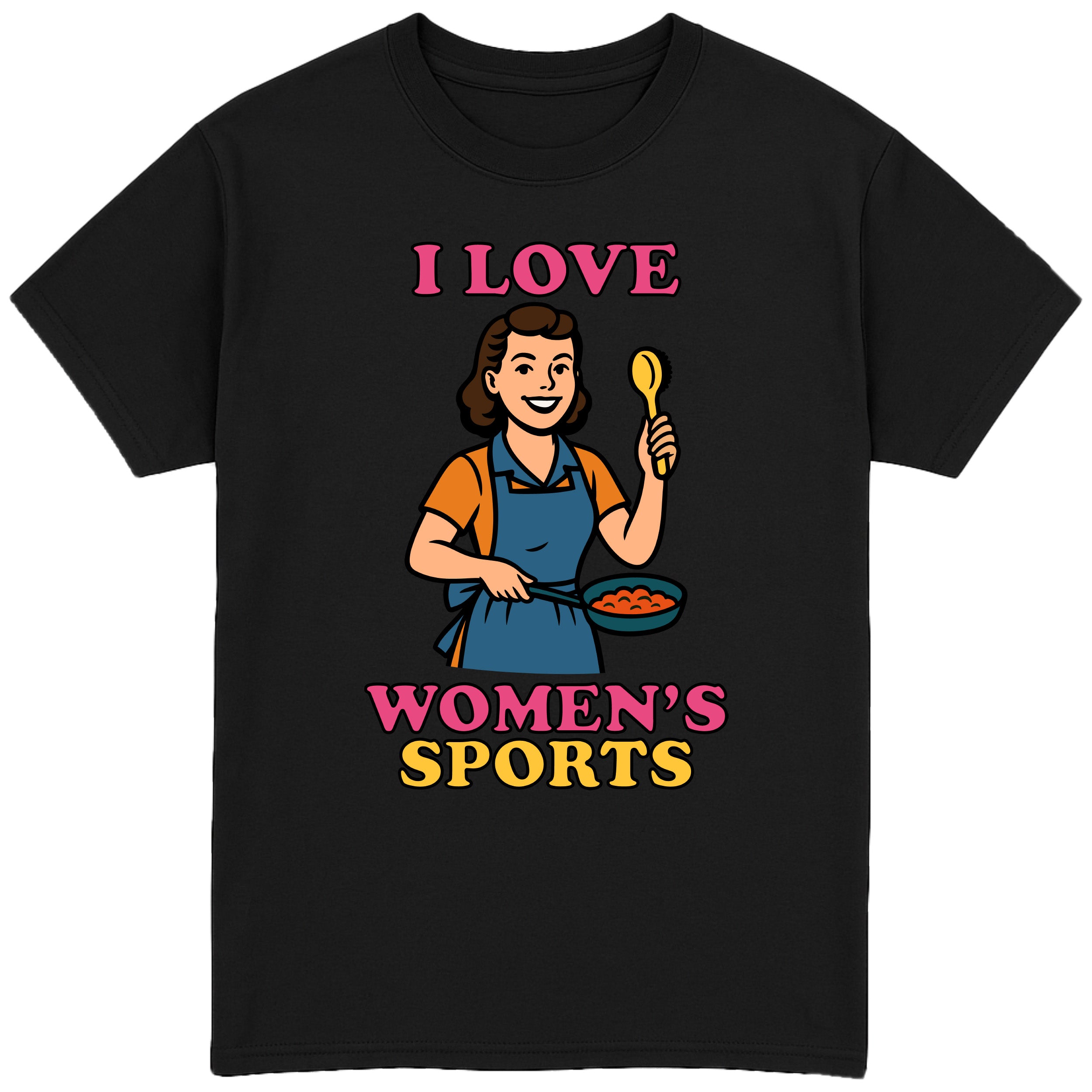 I Love Women's Sports (V2) T-Shirt