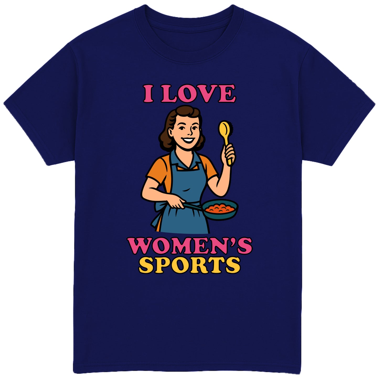 I Love Women's Sports (V2) T-Shirt
