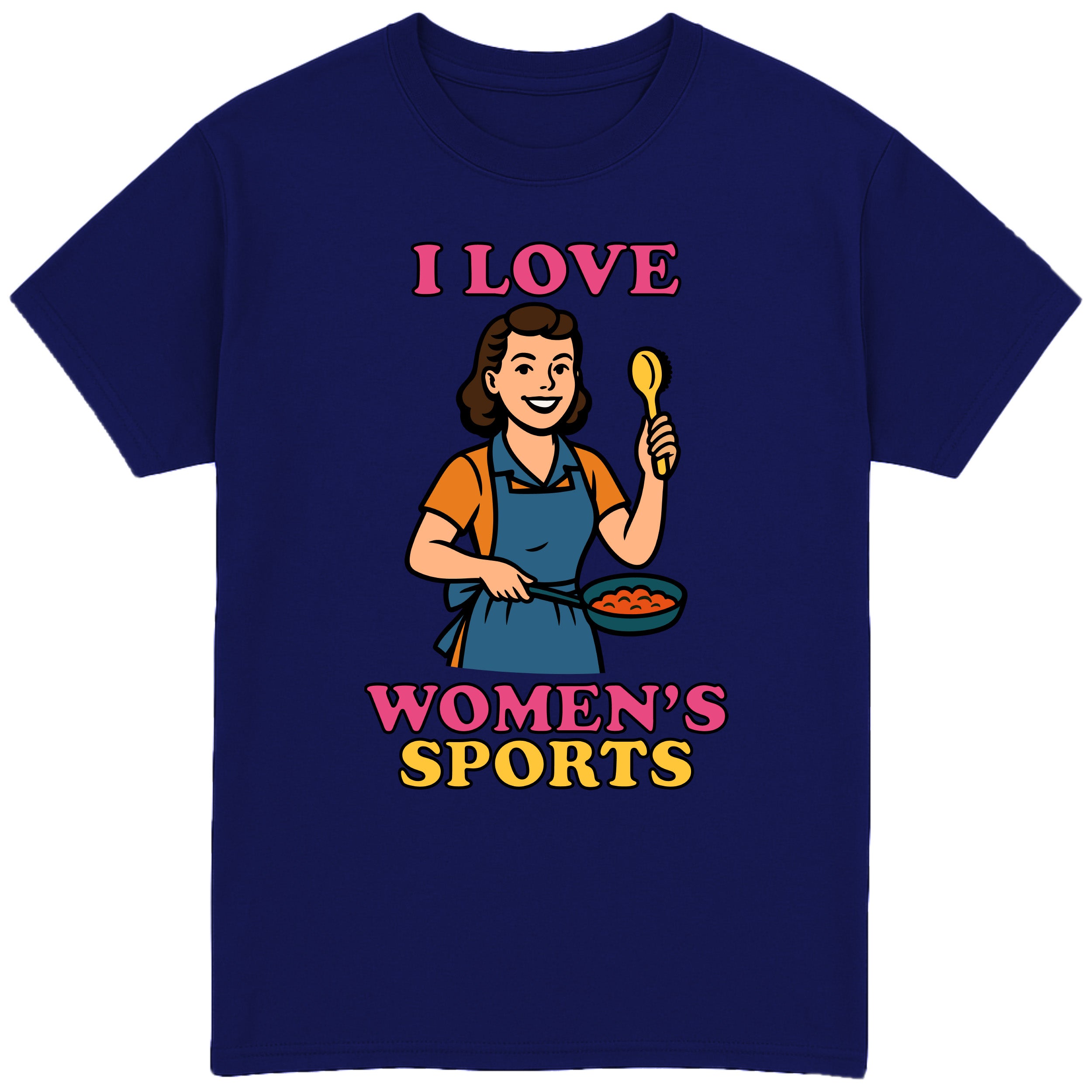 I Love Women's Sports (V2) T-Shirt