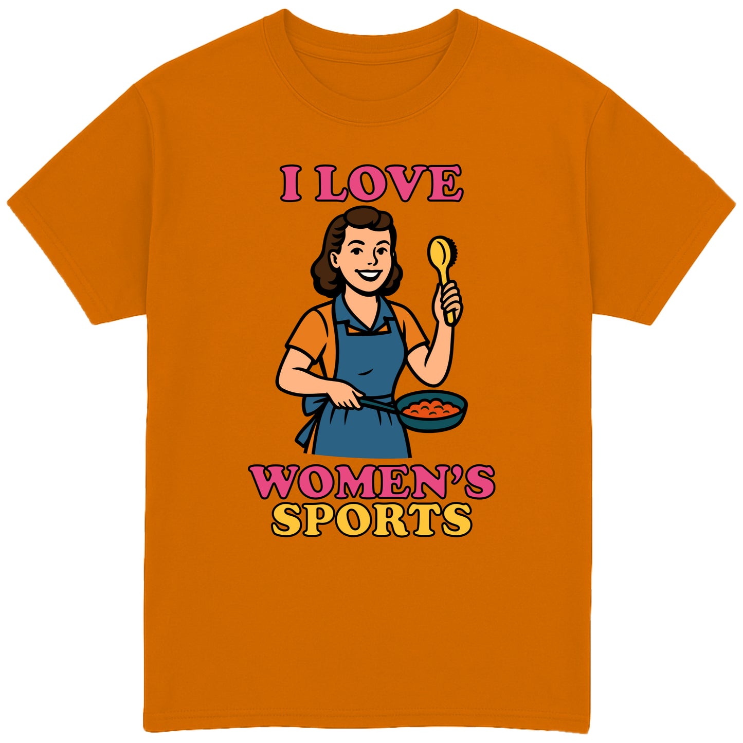 I Love Women's Sports (V2) T-Shirt