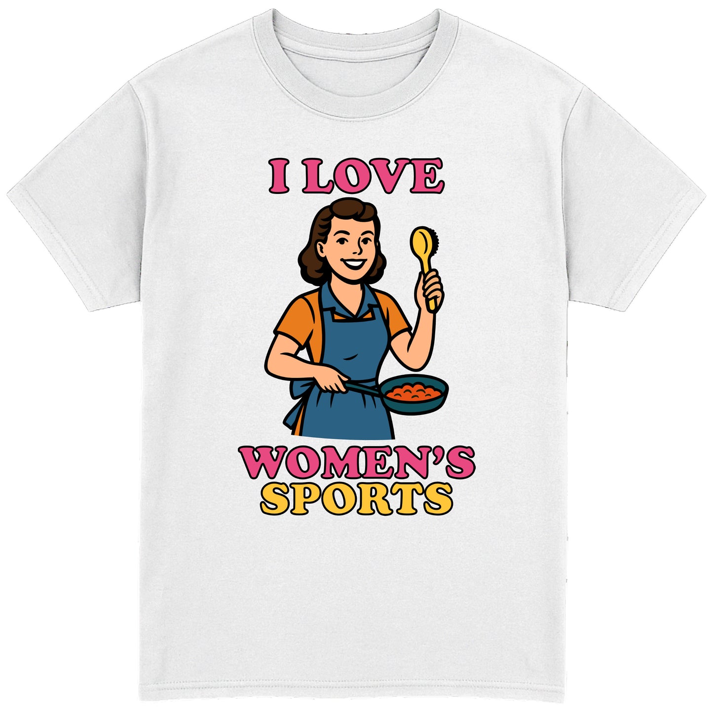 I Love Women's Sports (V2) T-Shirt