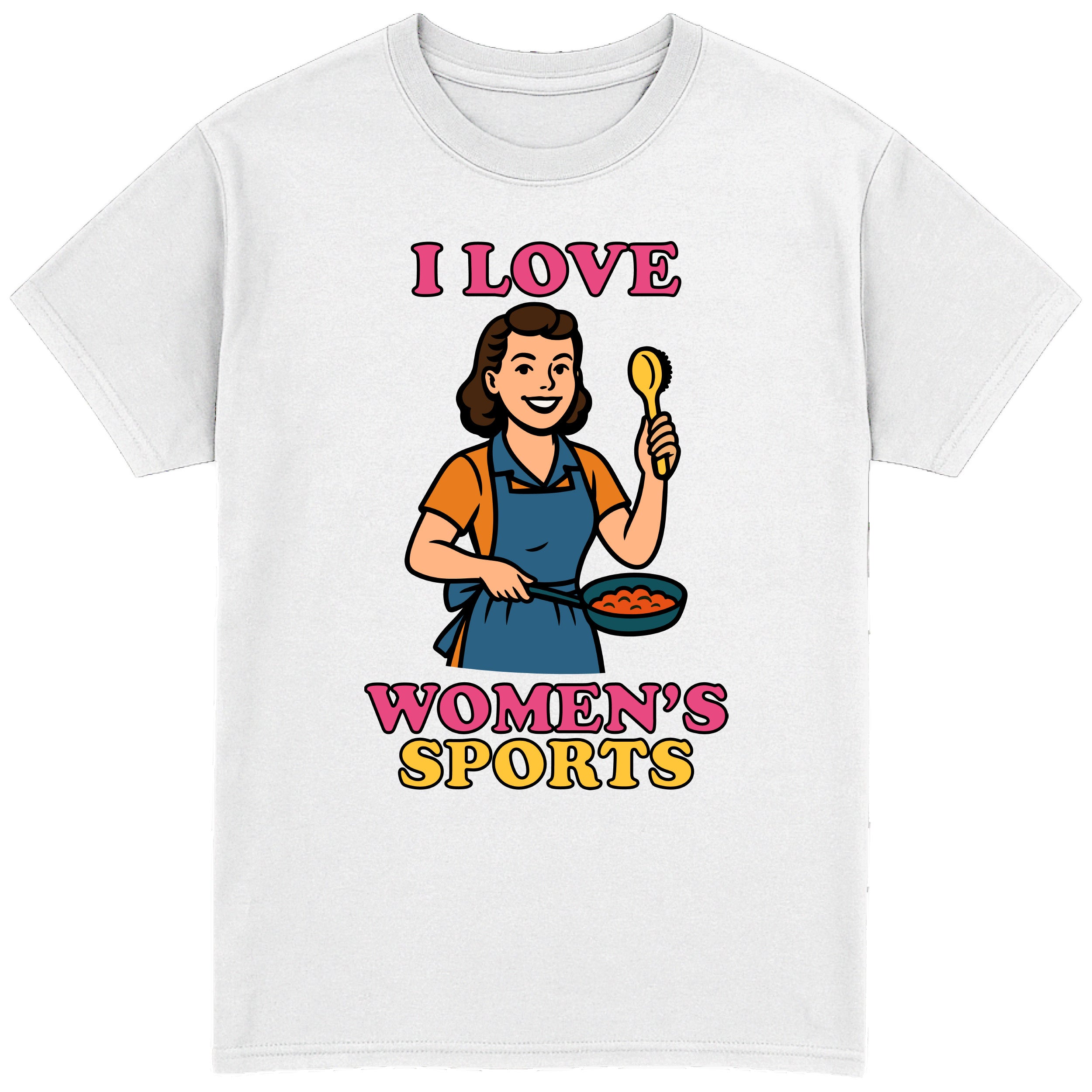 I Love Women's Sports (V2) T-Shirt