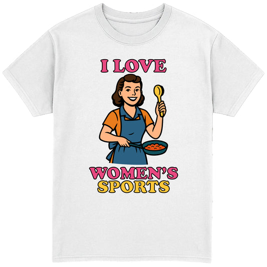 I Love Women's Sports (V2) T-Shirt