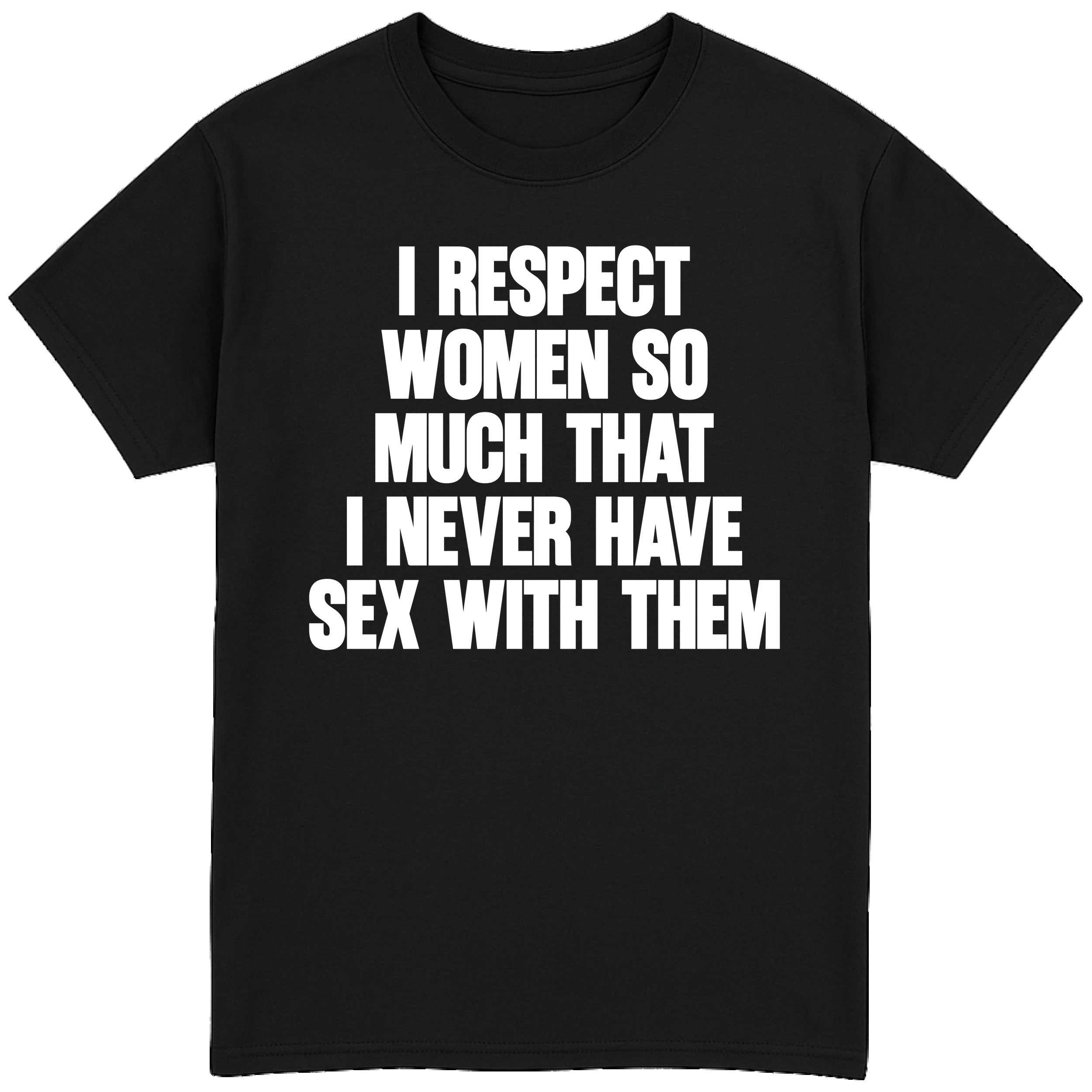 I Respect Women So Much T-Shirt