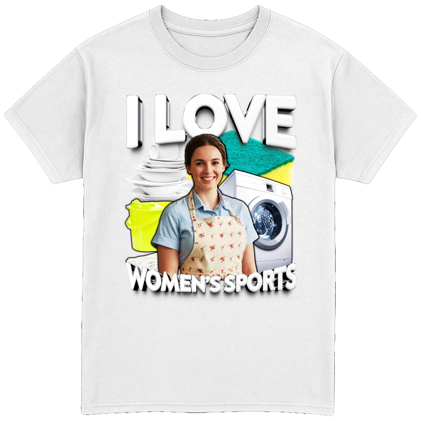 I Love Womens Sports T-Shirt
