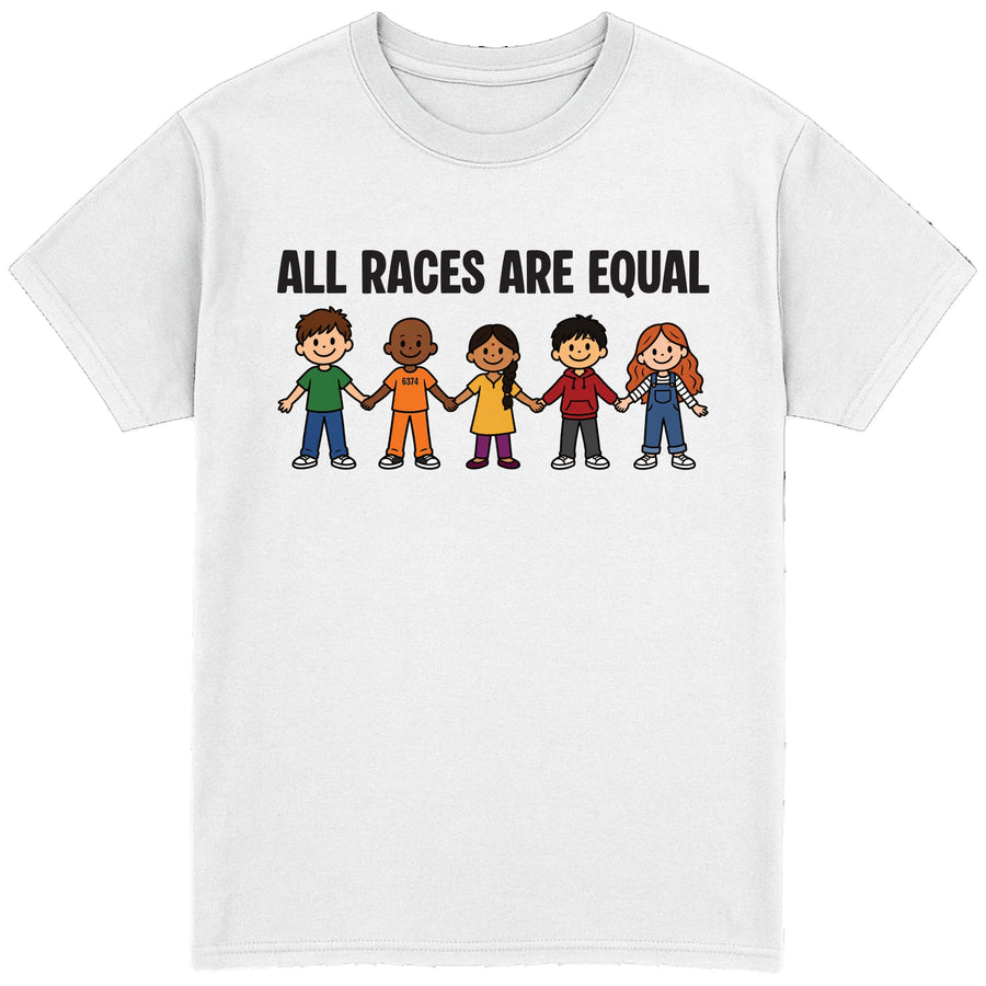 All Races Are Equal T-Shirt