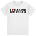 I Heart Making Ice Cream T-Shirt