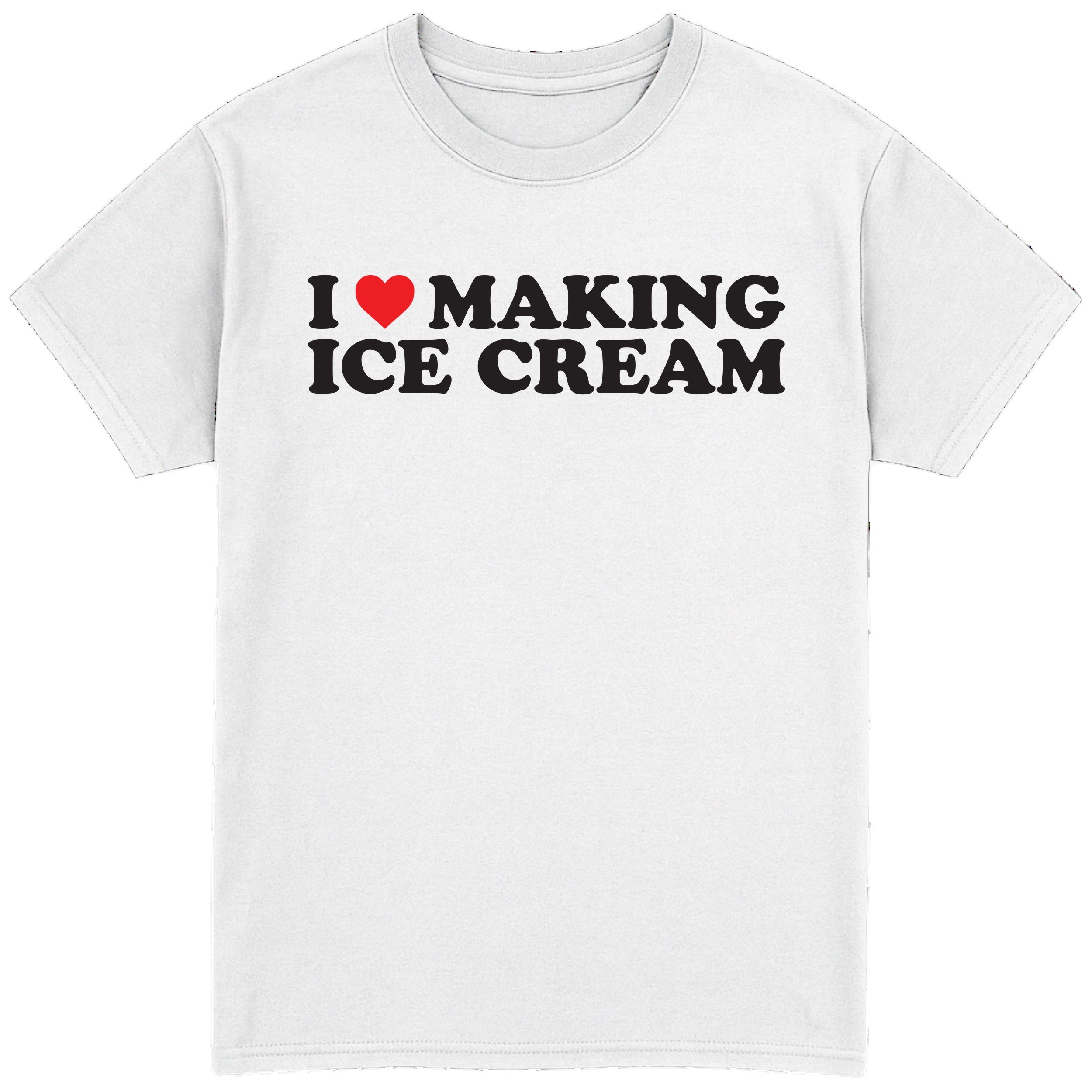 I Heart Making Ice Cream T-Shirt