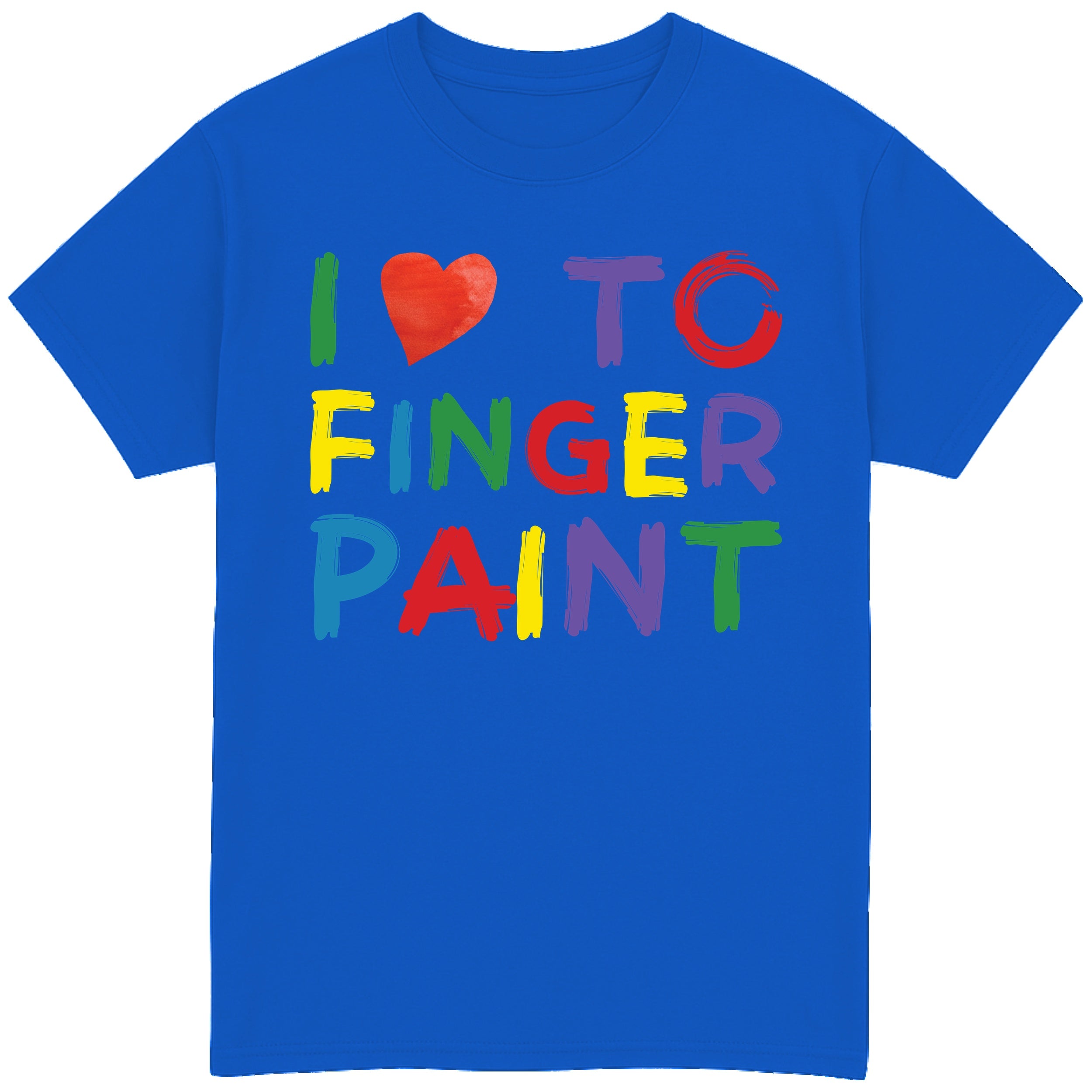 I Heart to Finger Paint T-Shirt