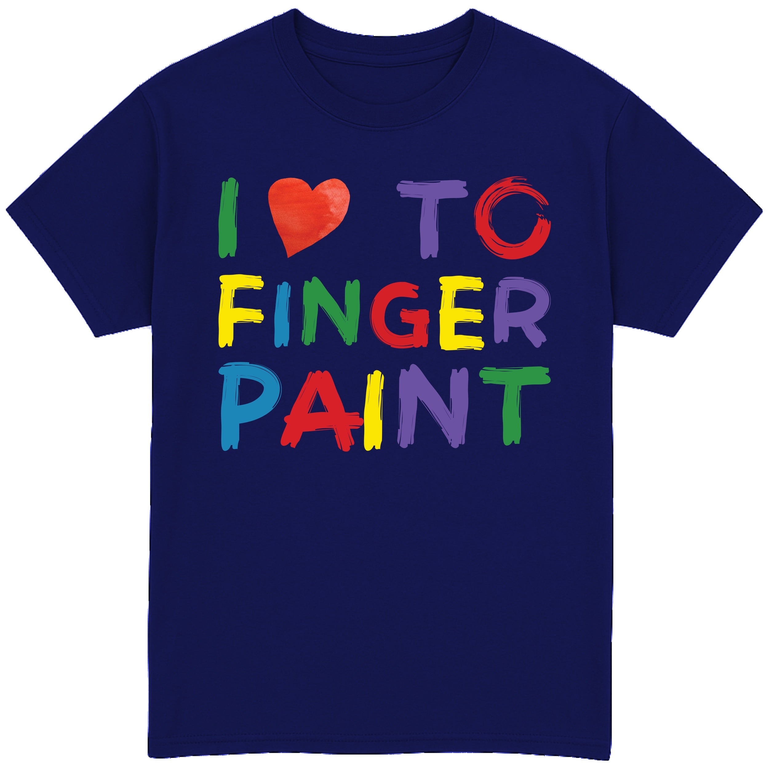 I Heart to Finger Paint T-Shirt