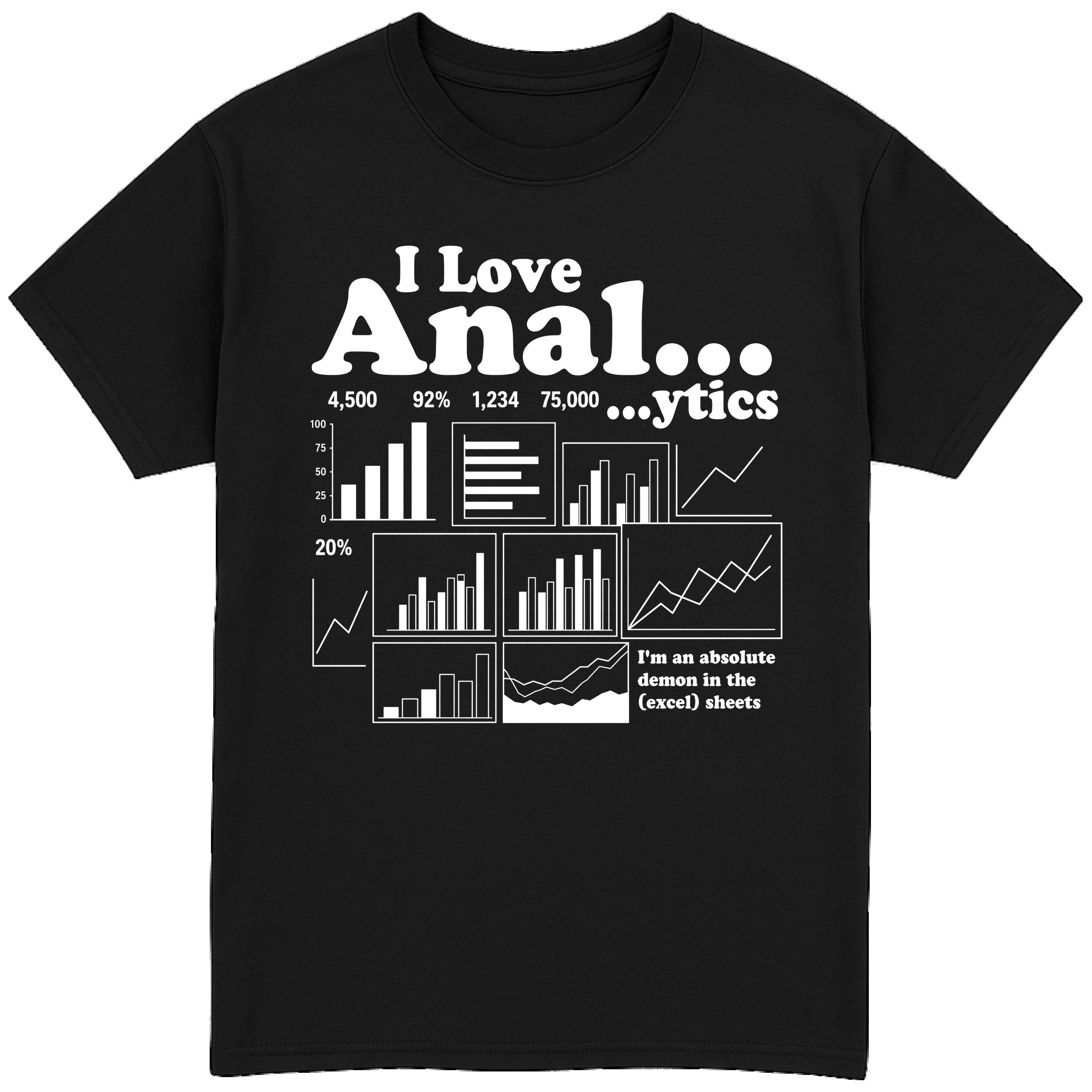 I Love Analytics T-Shirt
