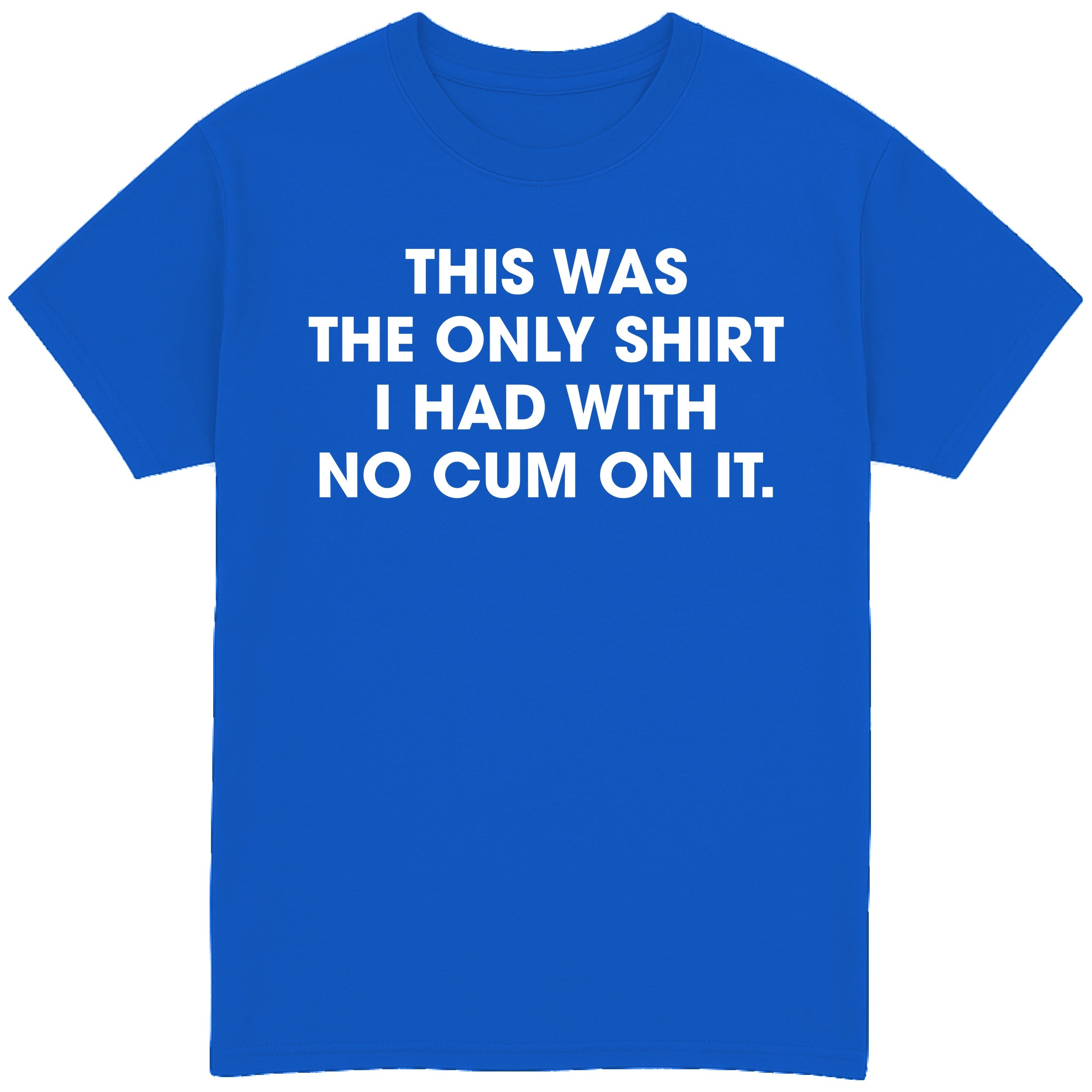 This Was The Only Shirt With No Cum On It T-Shirt