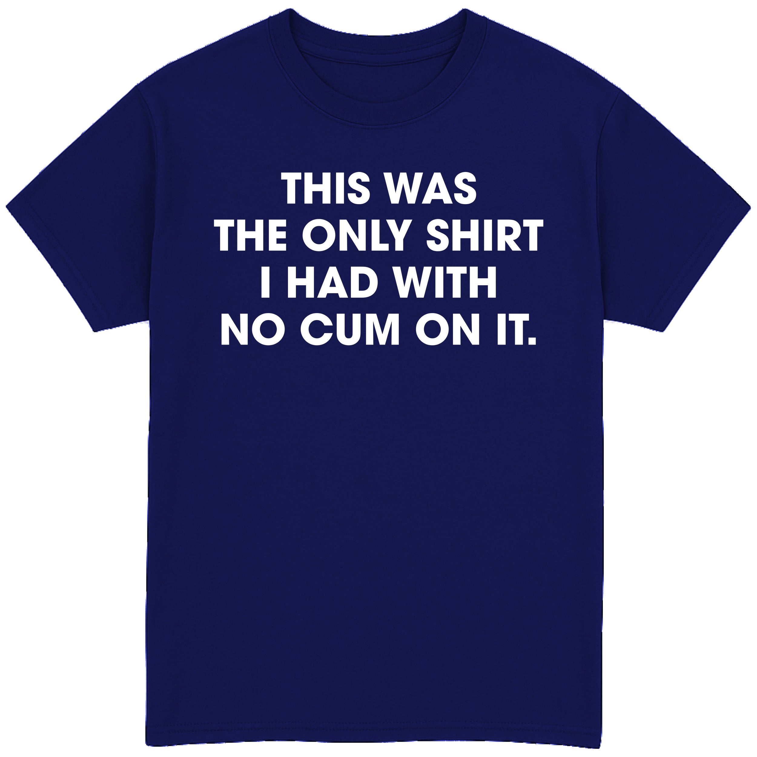 This Was The Only Shirt With No Cum On It T-Shirt
