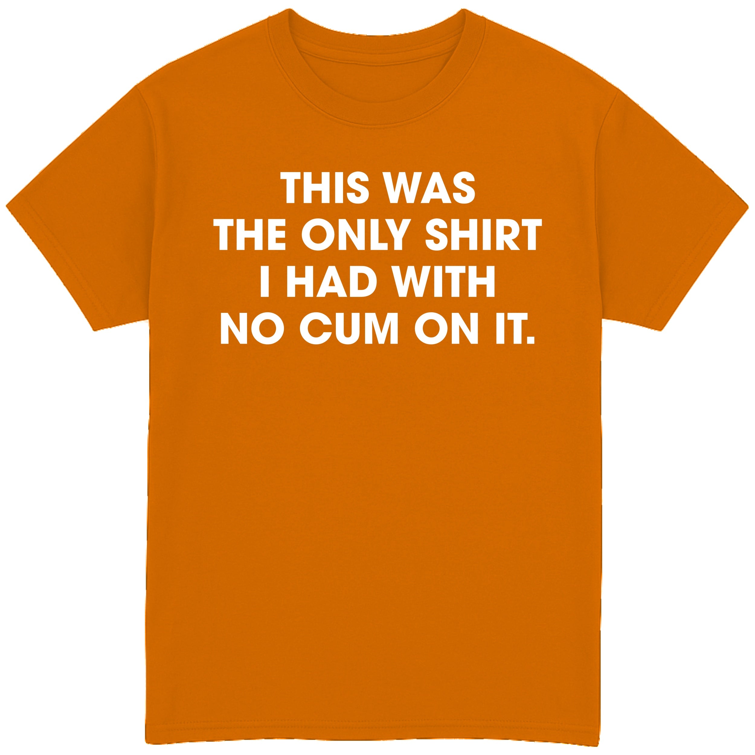 This Was The Only Shirt With No Cum On It T-Shirt