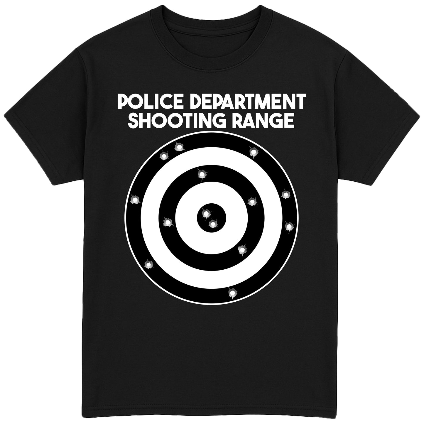 Police Department Shooting Range T-Shirt