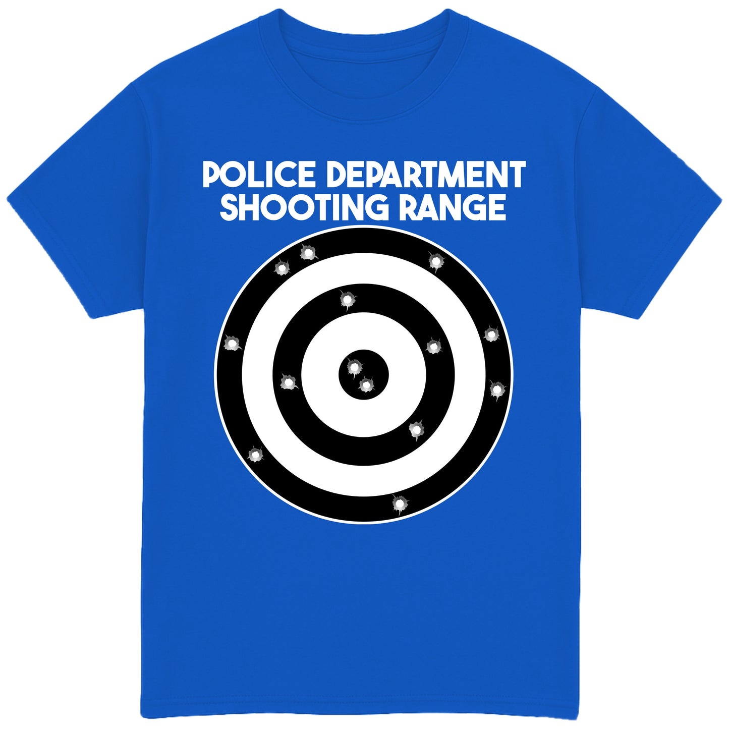 Police Department Shooting Range T-Shirt