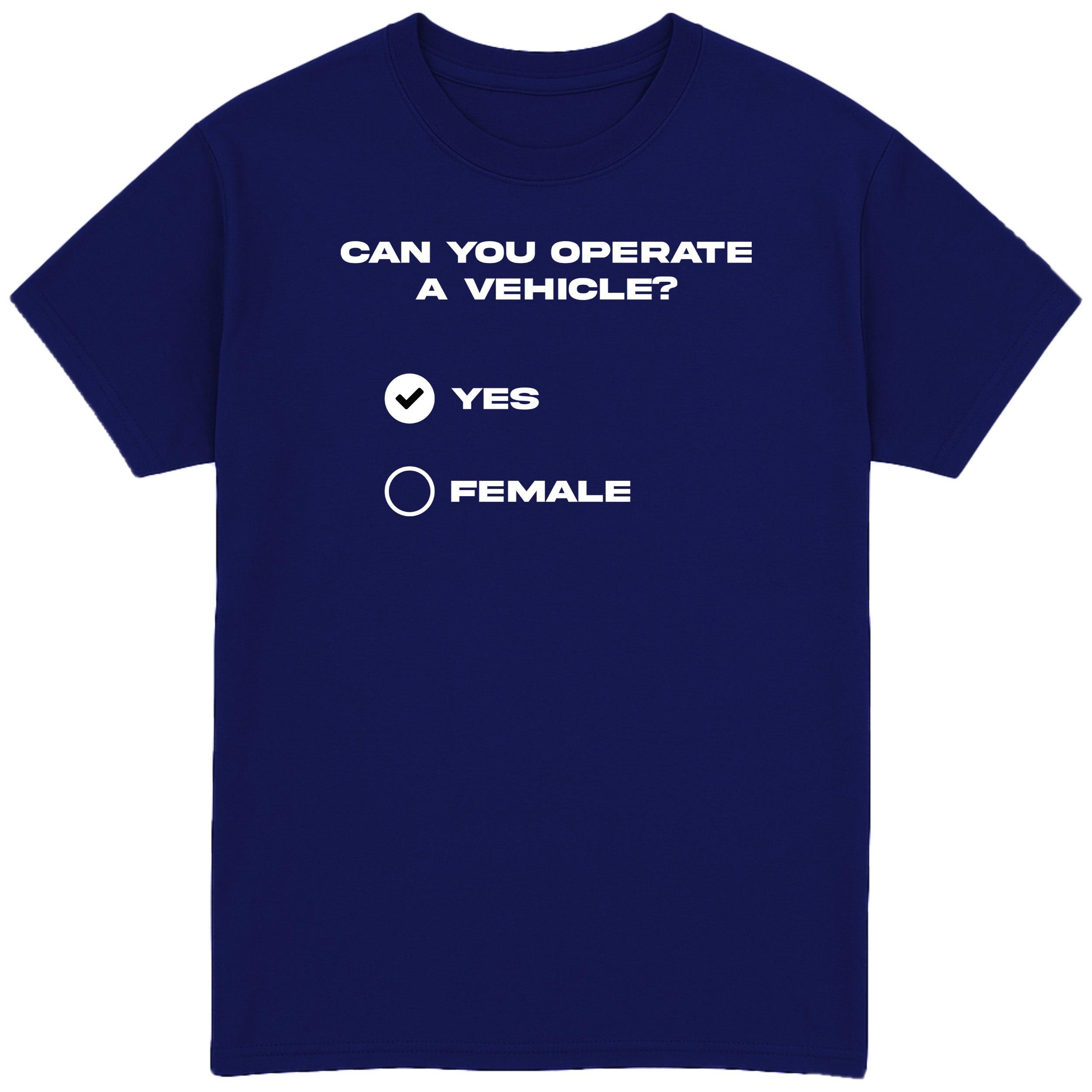 Can You Operate a Vehicle T-Shirt